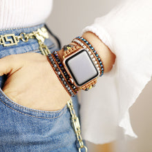 Agate Woven Bohemian Watch Strap