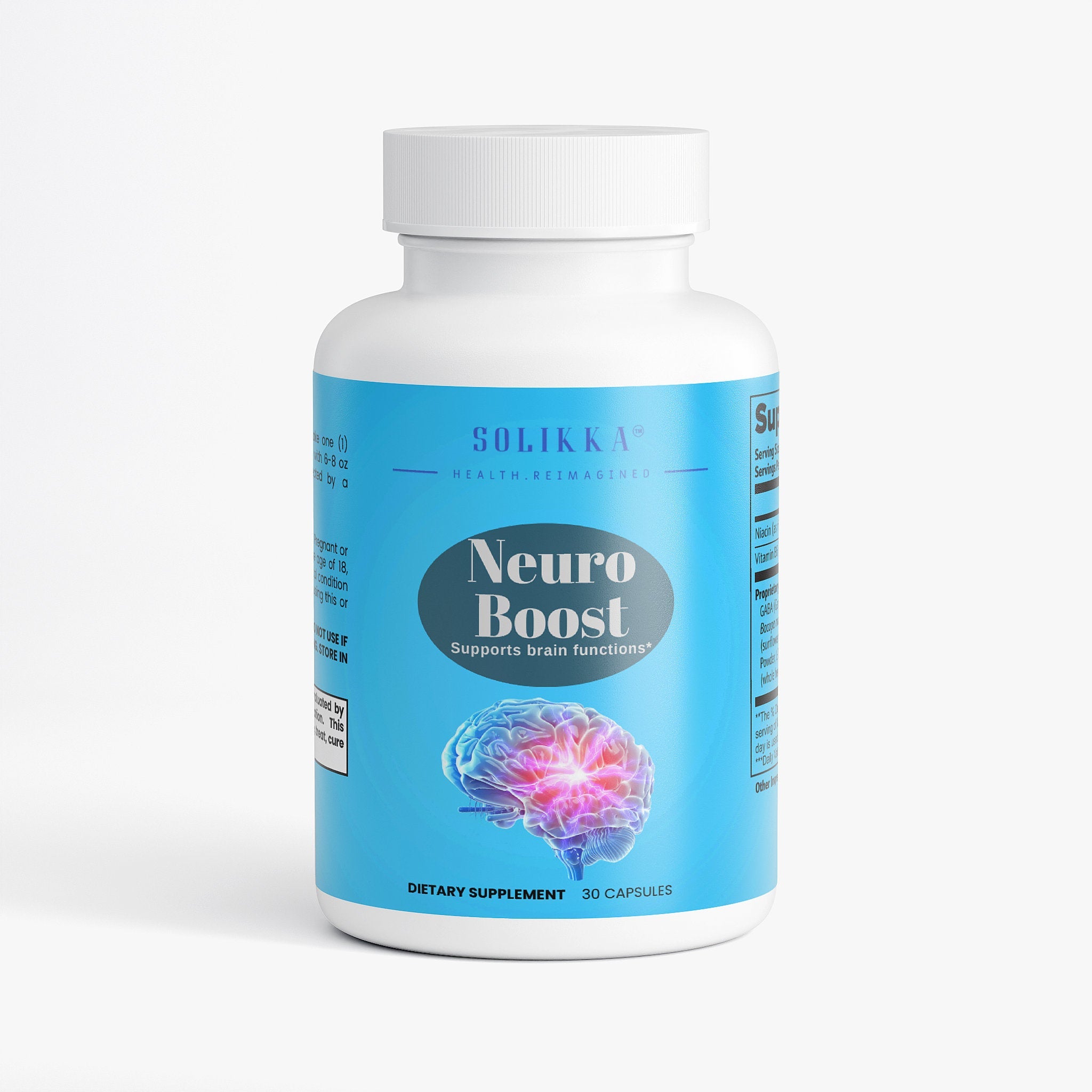 Cognitive Support Nootropic for Focus & Mental Clarity