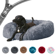 Donut Mand Dog Accessories For Large Dogs Cat's House Plush Pet Bed For Dog XXL Round Mat For Small Medium Animal Calming 40cm-120cm