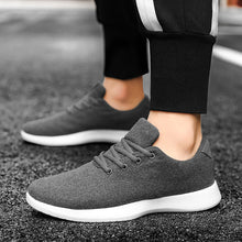 Spring Mesh Sneakers Couple Shoes Wool Blend