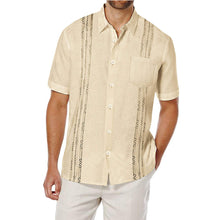 Men's Vacation Seaside Cuban Casual Shirt