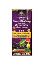 Organic Black Elderberry honey with PEPPERMINT