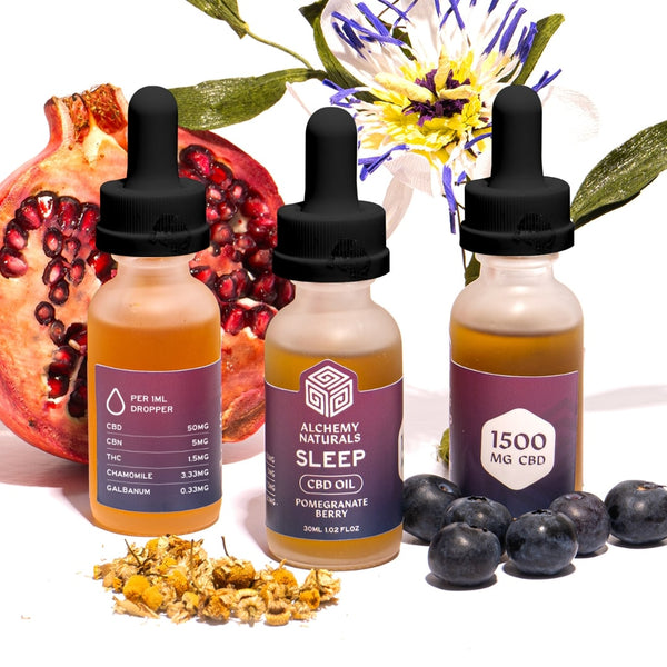 6-Pack: Alchemy Naturals Sleep CBD Oil (1500mg)