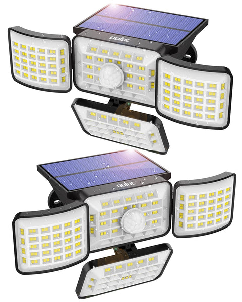 solar motion sensor outdoor lights