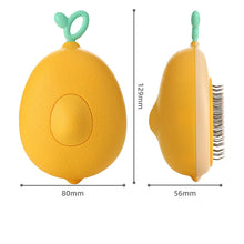 Lemon-Shaped Pet Grooming Comb