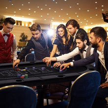 72-Inch Foldable Poker Table for 8 Players