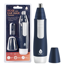 Full-Range Men's Grooming: 4-Piece Beard Care Set, Beard and Body Trimmer, Nose Trimmer, & Assorted Face and Body Wipes
