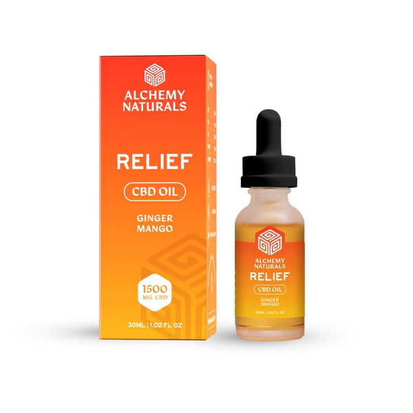 6 Pack: Alchemy Naturals CBD Relief Oil (1500mg)