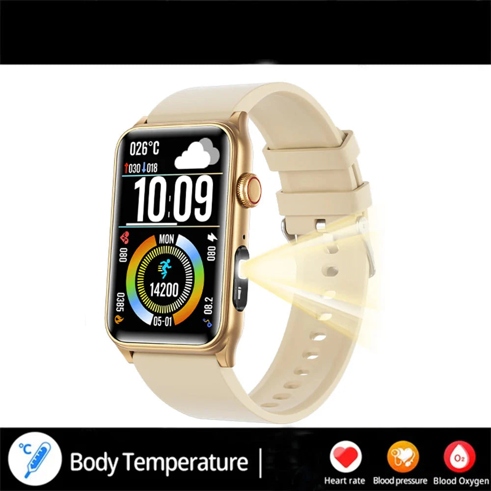 NNEOBA Fitness Tracker Smartwatch Gold