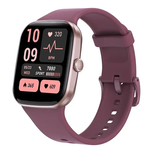 NNEOBA Waterproof Smart Fitness Watch Maroon