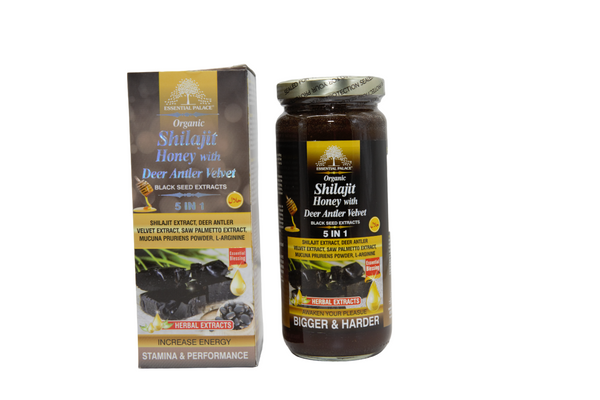 shilajit honey with deer antler velvet