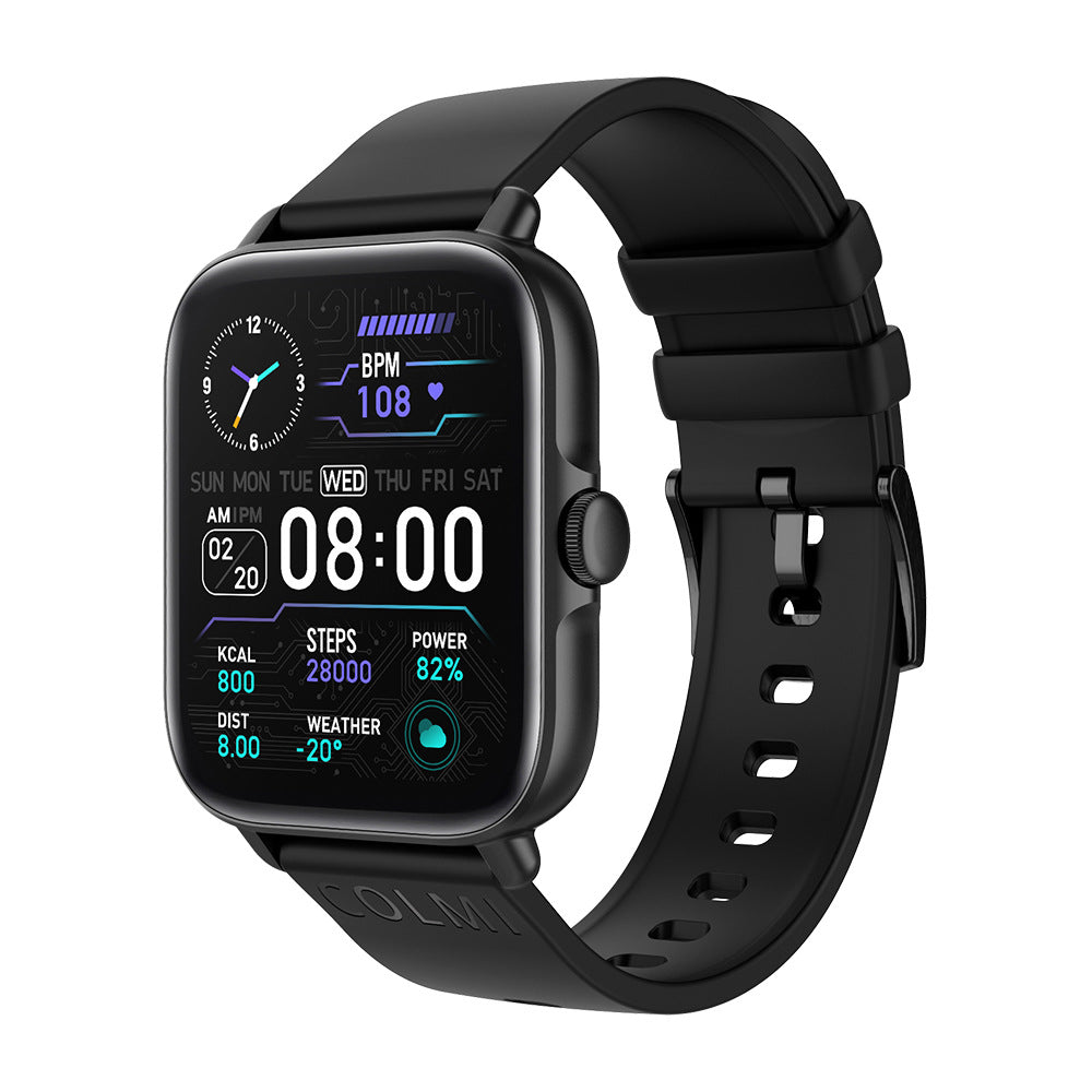 Sports Heart Rate Meter Step IP67 Waterproof Full Screen Smart Watch