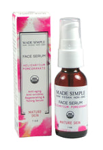 Helichrysum Pomegranate Face Serum for Mature Skin - Certified Organic, Vegan & Cruelty-free