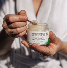 Mint Sweet Orange Toothpaste - Certified Organic, Vegan & Cruelty-free